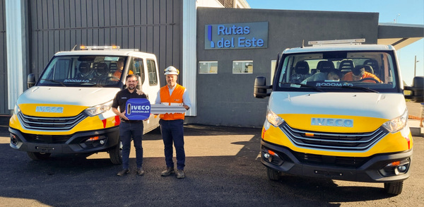Rodomaq entregó dos unidades Daily 55-180 IVECO a la Operadora del Este S.A.