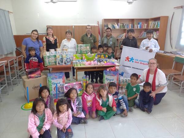 “Un juguete una ilusión” hizo posible entrega de regalos a niños de la Comunidad Indígena Cayin o Clim