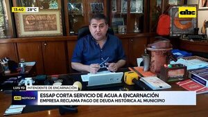 Video: Essap corta servicio de agua en Encarnación  - ABC Noticias - ABC Color