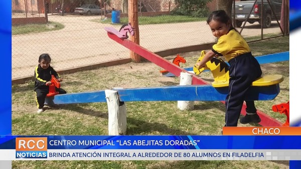 Niños reciben atención integral en Filadelfia por medio de centro municipal “Las abejitas doradas”