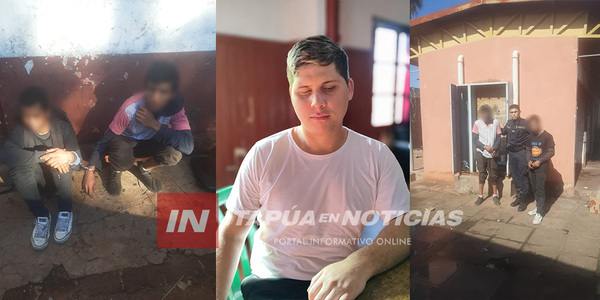 LADRONES ASALTARON A PERSONA NO VIDENTE Y FUERON APREHENDIDOS - Itapúa Noticias