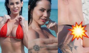 (VIDEO) La candente escena de modelo paraguaya en Miami Beach: ¿Hizo el ya tu sabes?