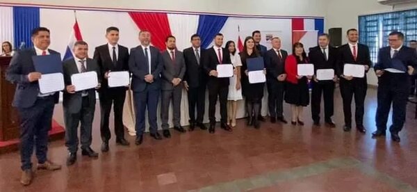 Proclaman a nuevos concejales departamentales - Nacionales - ABC Color