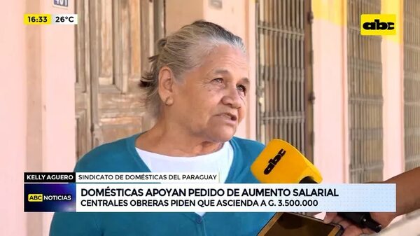 Video: Domésticas apoyan pedido de aumento salarial - ABC Noticias - ABC Color