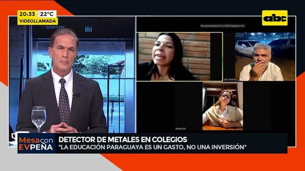 Francisca Monges: ‘’La educación paraguaya es un gasto, no es una inversión’' - Mesa de Periodistas - ABC Color