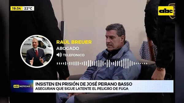 Video: Insisten en prisión de José Peirano Basso - ABC Noticias - ABC Color