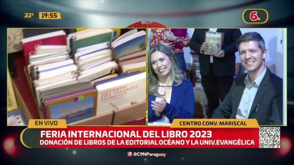 Prosigue la Feria Internacional del Libro 2023 - C9N