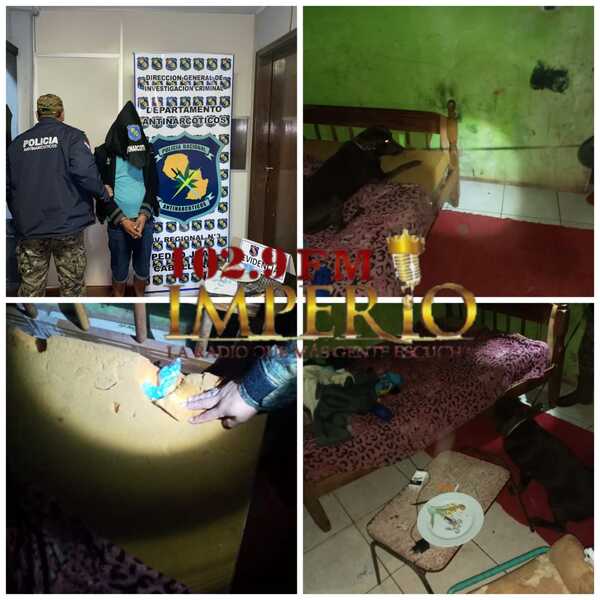 Antinarcóticos allanó boca de fumo en el barrio San Gerardo - Radio Imperio