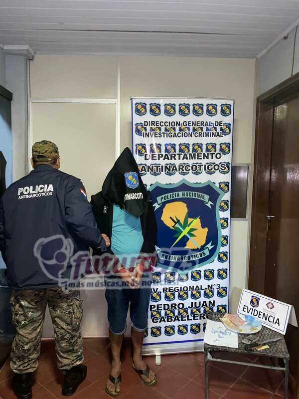 Antinarcóticos allana vivienda donde comercializaban drogas