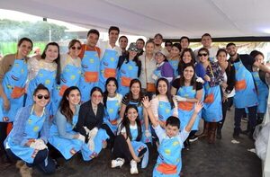 Estarán más de 160 voluntarios colaboradores de Banco Itaú - Comilona de Teletón 2023 - ABC Color