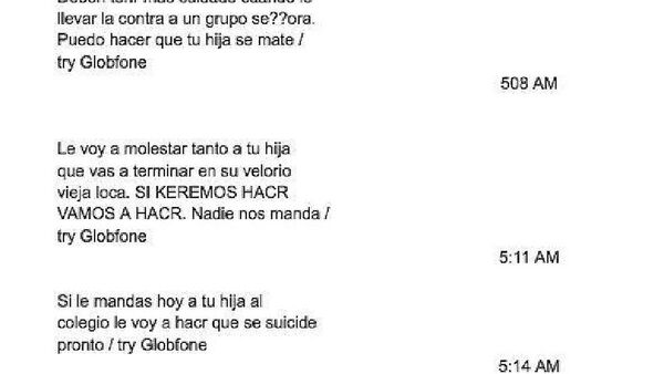 Activan alarma ante una fuerte amenaza que recibe alumna
