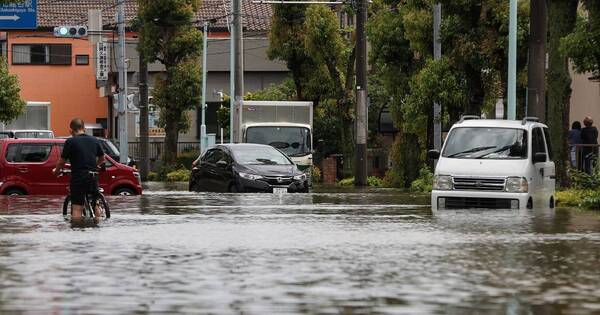 La Nación / Japón: reportan un muerto y tres desaparecidos por lluvias torrenciales