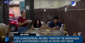 Ya no habrá "puretón" de madrugada a causa de la inseguridad | Telefuturo