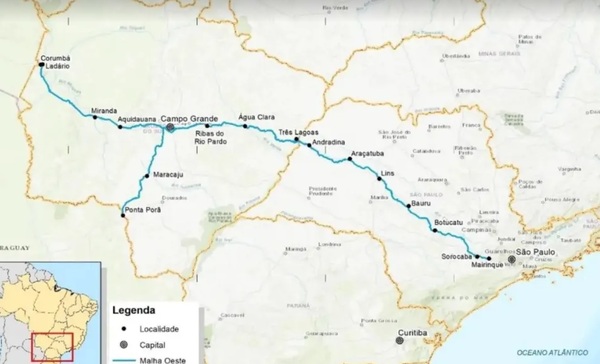 La importancia de que la red ferroviaria llegue nuevamente a Ponta Porã - Radio Imperio