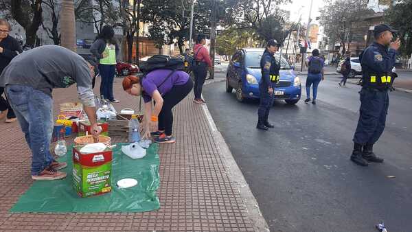 Pintata contra el abuso sexual en niños y adolescentes - La Clave