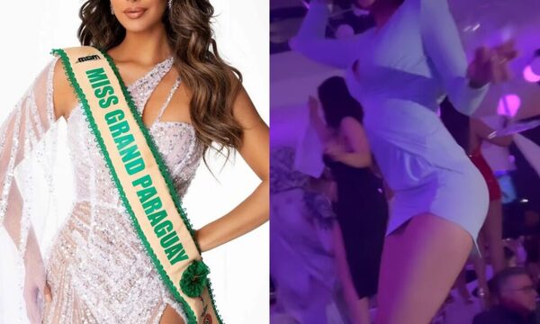 (VIDEO)La gran farra que se mandó la Miss Grand Paraguay para celebrar su corona