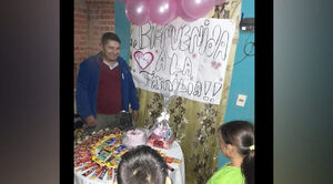 PADRE OBTIENE LA GUARDA DE SU HIJA Y LE DA UNA TIERNA BIENVENIDA