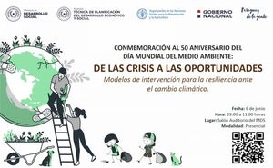 MDS se adhiere a celebración del Día Mundial de Medio Ambiente con seminario taller - .::Agencia IP::.