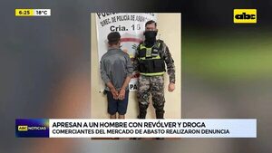 Video: apresan a un hombre con revólver y droga - ABC Noticias - ABC Color