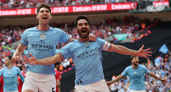Versus / El Manchester City arrasa en todos los torneos y también gana la FA Cup