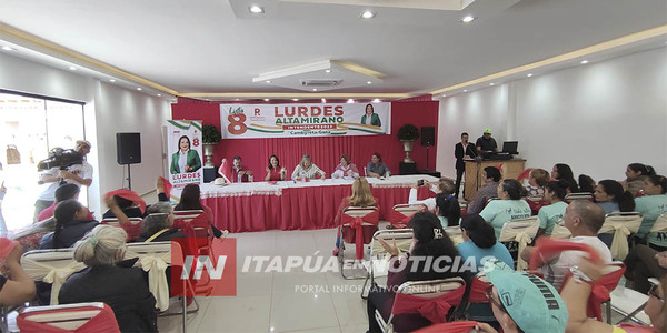 LURDES ALTAMIRANO LANZÓ SU PRECANDIDATURA A LA INTENDENCIA DE CAMBYRETÁ - Itapúa Noticias
