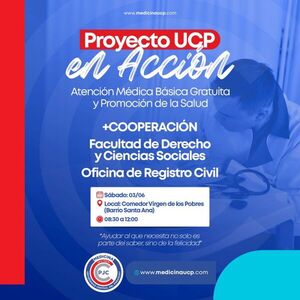 Proyecto UCP en Acción este sábado en fracción Santa Ana