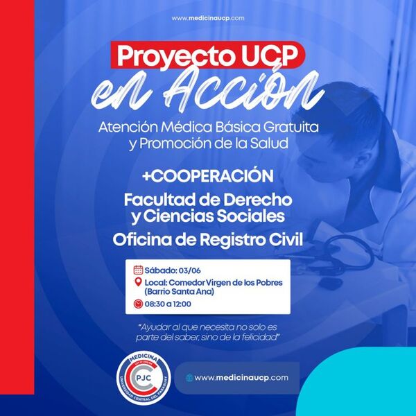Proyecto UCP en Acción este sábado en fracción Santa Ana