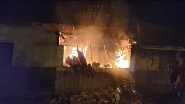 Cantina de colegio sufre un incendio en Ciudad del Este