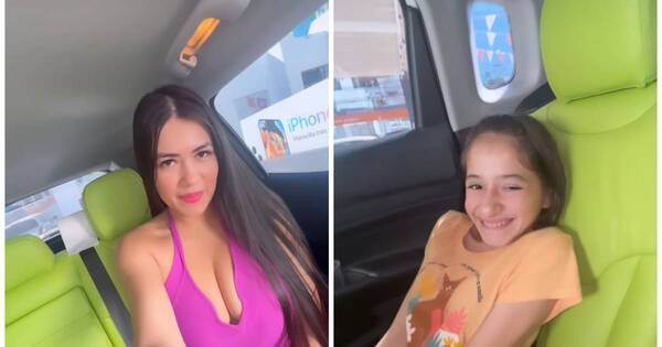 La Nación / Los mimos de Laurys Dyva a su ahijada Mía