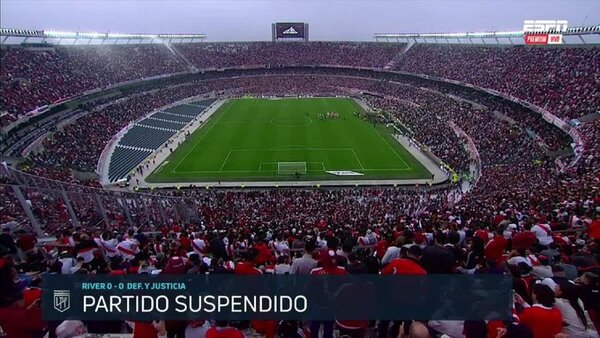 Argentina: Tragedia y suspensión de juego