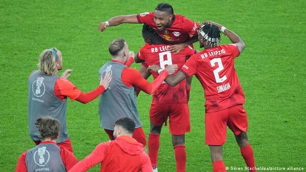 Leipzig gana 2-0 al Eintracht y conquista su segunda copa alemana