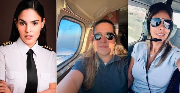El cielo, límite de 3 mujeres