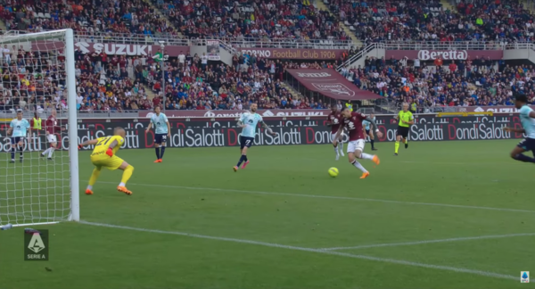 Versus / El "gol cantado" que se perdió "Tonny" Sanabria ante Inter de Milán en la Serie A
