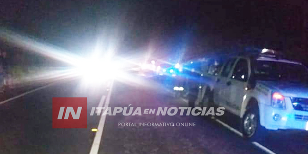 UNA MUJER PERDIÓ LA VIDA ARROLLADA POR UN AUTOMÓVIL EN CAPITÁN MIRANDA - Itapúa Noticias