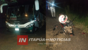 MUJER MOTOCICLISTA PERDIÓ LA VIDA EN ACCIDENTE DE TRÁNSITO - Itapúa Noticias