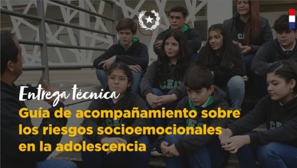 MEC realiza la entrega de la “Guía de Acompañamiento sobre Riesgos Socioemocionales en la Adolescencia”