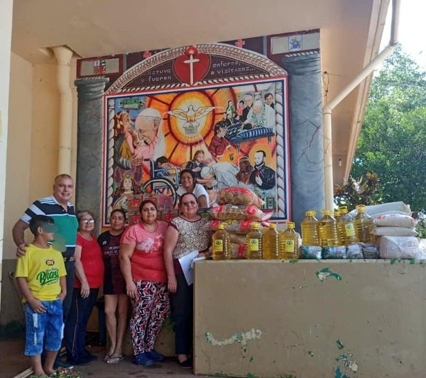 Ministerio de Desarrollo Social entrega alimentos al comedor «El Buen Samaritano»