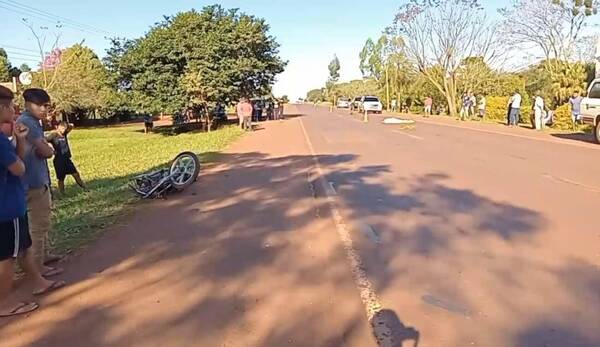 Un terrible accidente de tránsito se llevó la vida de una joven vida en Alto Paraná