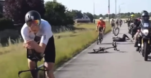 Choque de moto y triatleta deja un muerto en Ironman de Hamburgo