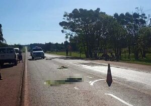 Motociclista muere y su acompañante queda herida - ABC en el Este - ABC Color