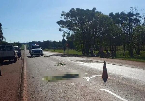Motociclista muere y su acompañante queda herida - ABC en el Este - ABC Color