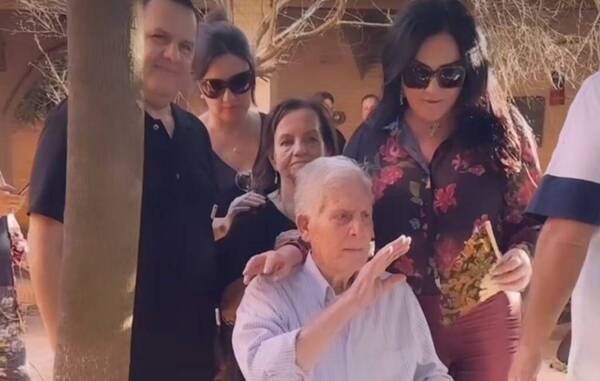 Zuny Castiñeira festejó con su papá sus 90 años