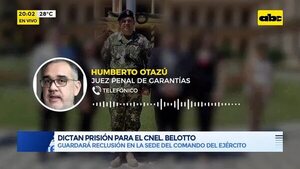 Video: Dictan prisión para el cnel. Belotto - Periodísticamente - ABC Color