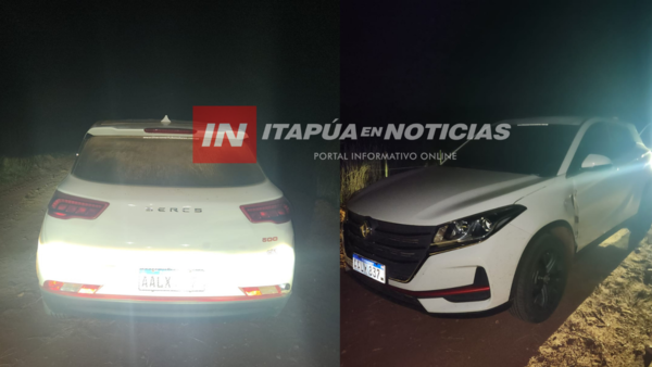 RECUPERARON CAMIONETA ROBADA EN SAN PEDRO DEL PARANÁ - Itapúa Noticias