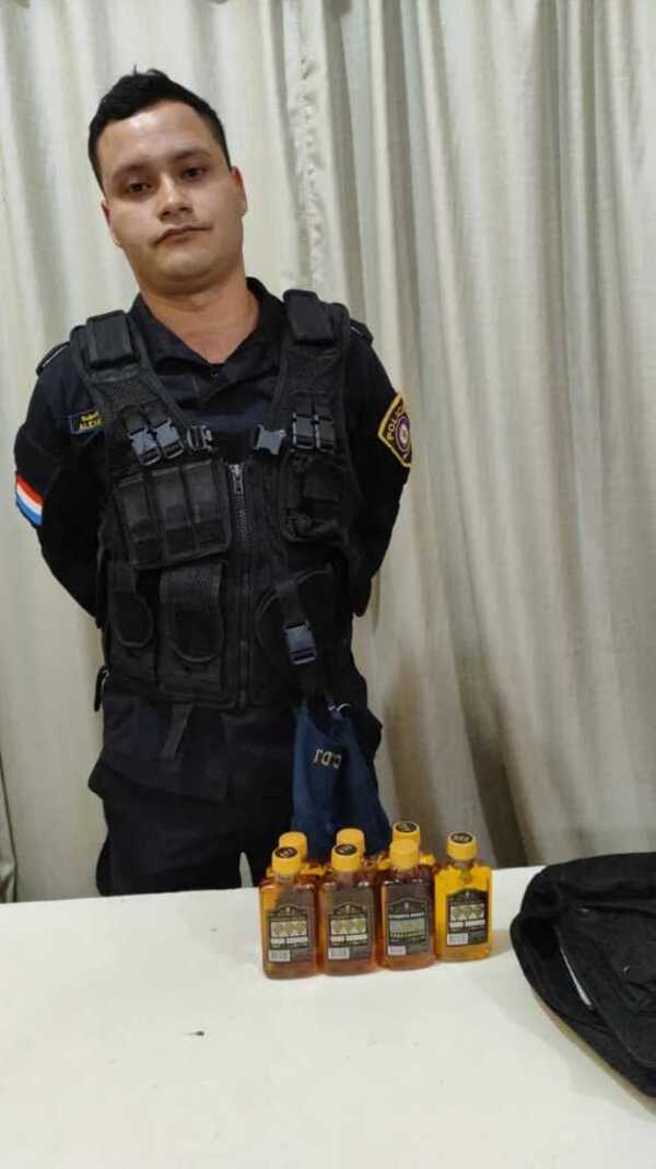 Efectivo policial intentó ingresar bebidas alcohólicas al Buen Pastor