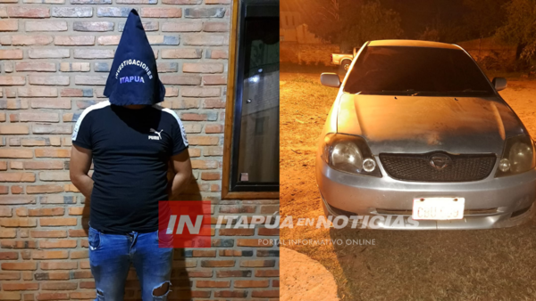 DETUVIERON A UN SUJETO SOSPECHOSO DE UN ROBO EN SAN PEDRO DEL PNÁ. - Itapúa Noticias