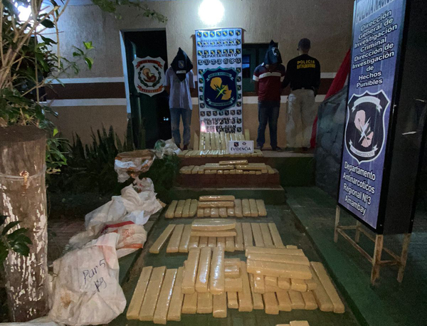 Con más de 150 kilos de supuesta marihuana dos sujetos fueron detenidos - Oasis FM 94.3