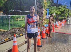 Maratonista paraguayo logra bronce en Oceanía