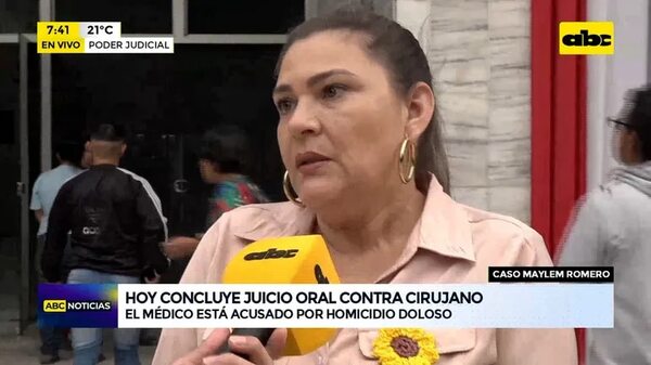 Video: Hoy concluye el juicio contra cirujano - ABC Noticias - ABC Color