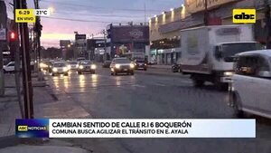 Video: Desde hoy dos calles se vuelven de sentido único - ABC Noticias - ABC Color